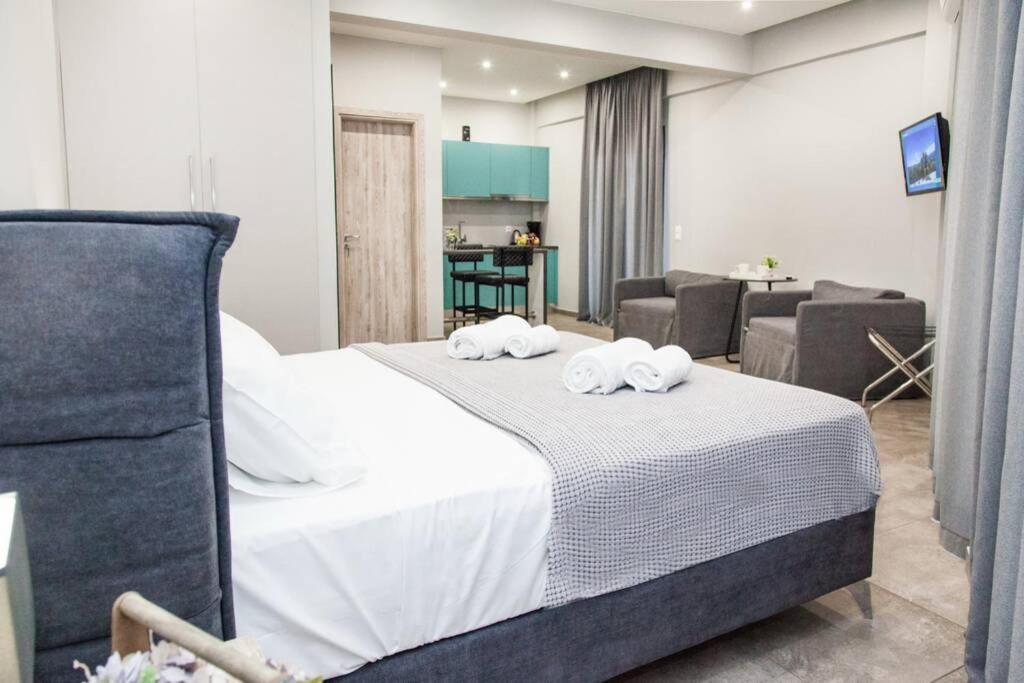 E Spacious Cornered Brand New Studio Apartment E 아테네 외부 사진